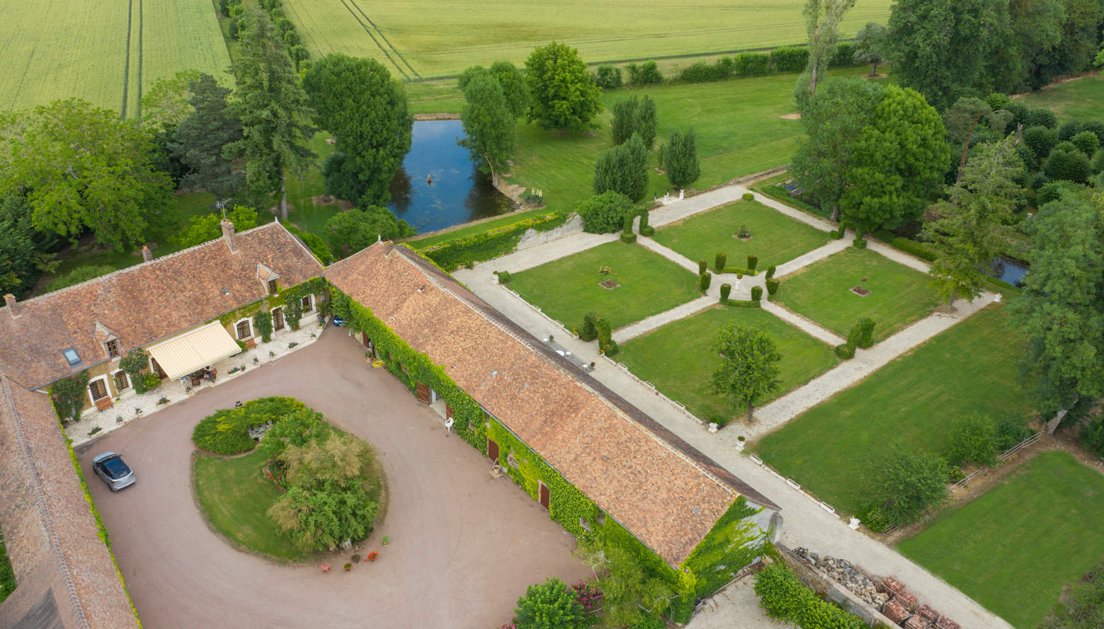 Vue panoramique du Domaine des Crançons