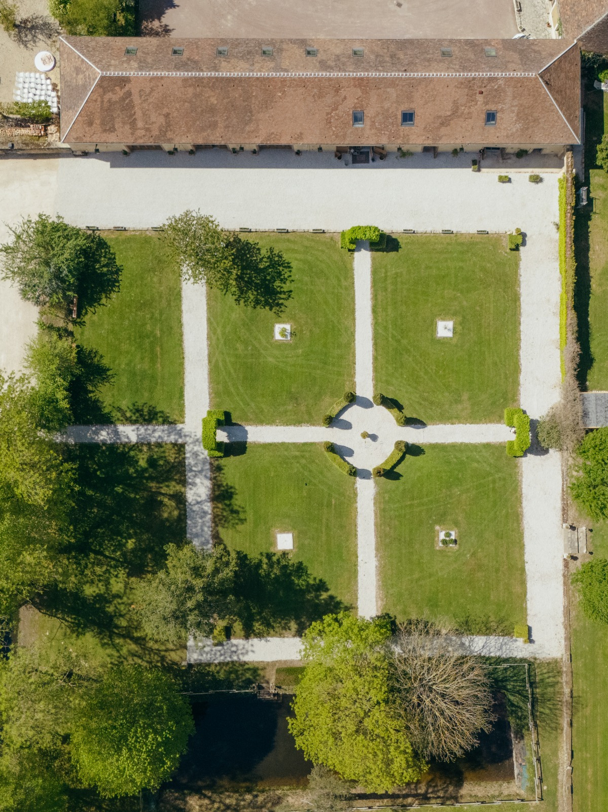 Jardin à la Française Domaine des Crançons